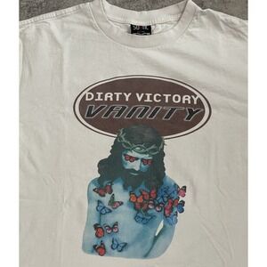 SAINT Mxxxxxx Dirty Victory Vanity Men's Graphic Tee XL Single Stitch Heavyweigh